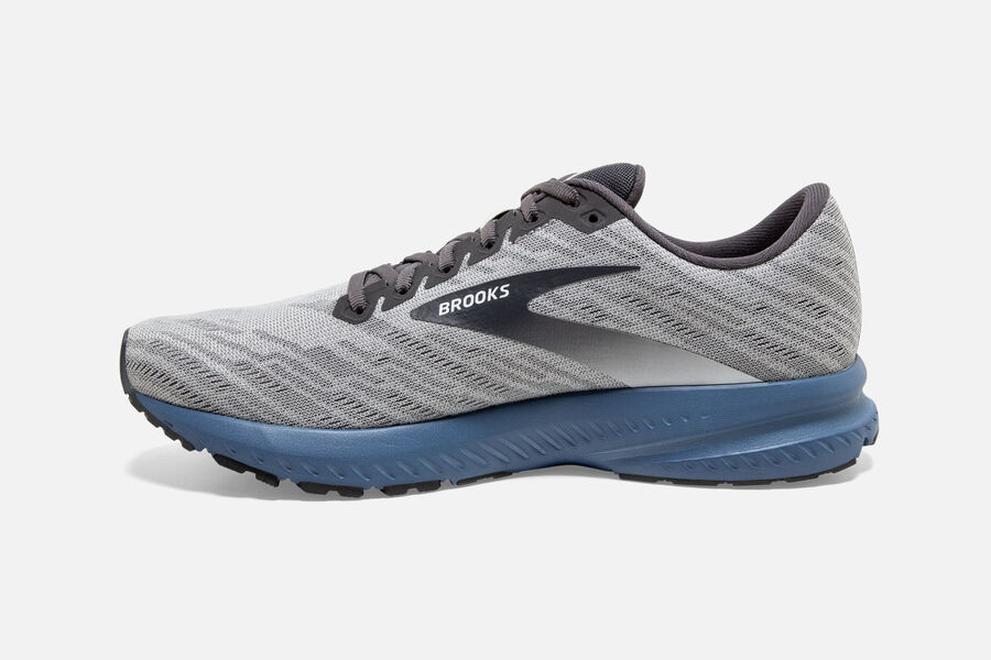 Brooks Launch 7 Road Running Shoes Mens - Grey - OSAKC-1846